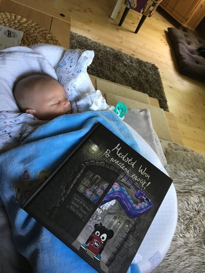 Ilustrovaná kniha pro děti Medvěd Wrr